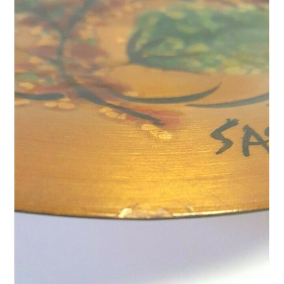 Sascha Brastoff 10.25" Enameled Copper Bowl - Picture 4 of 7